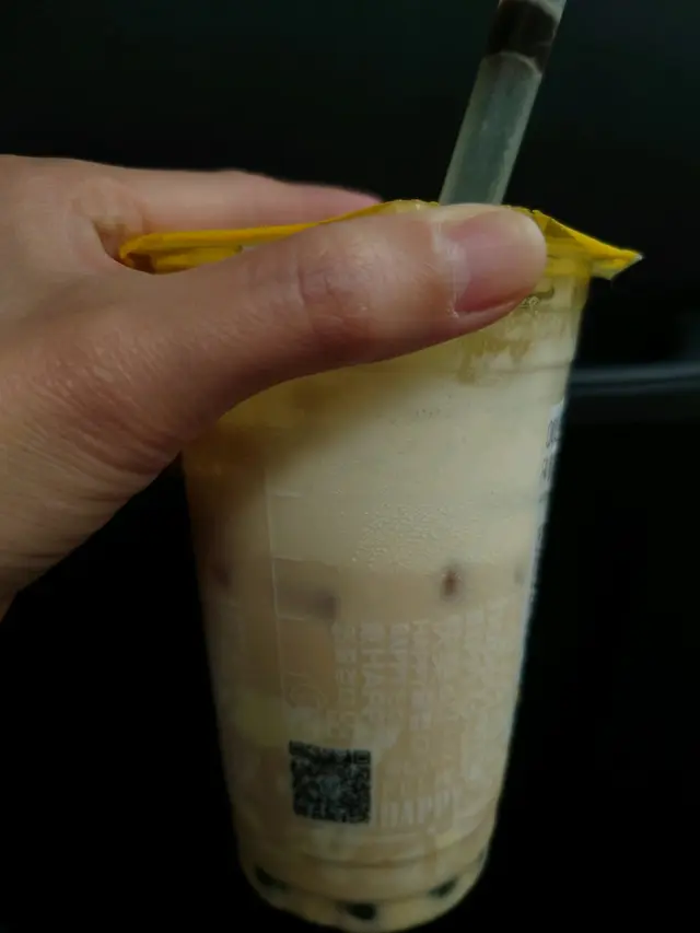 看得見的掛杯，喝不出嘅蛋糕（茶味極淡）