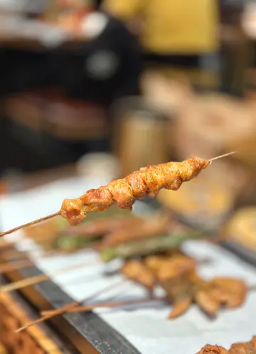 汁燒雞肉串