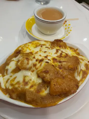 焗咖哩薯仔猪扒饭