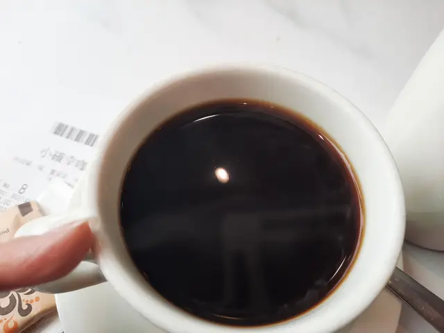 Black coffee