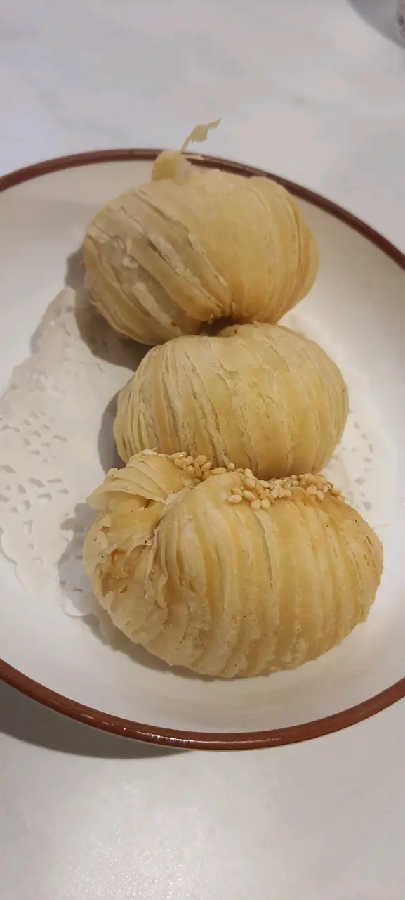 滿滿的白蘿蔔絲，還有蝦米粒，很有內涵。
