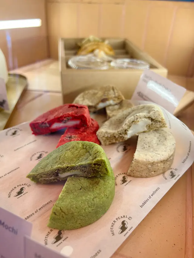 抹茶海鹽麻糬曲奇