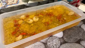 元肉杞子桂花糕