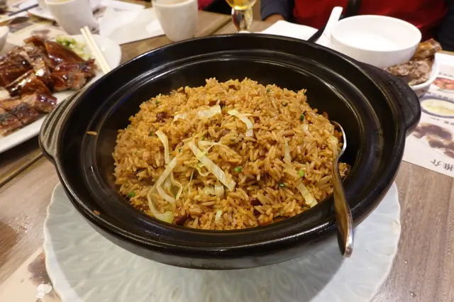砂鍋鵝汁炒飯