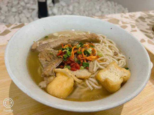 古早藥膳燉排骨手工麵