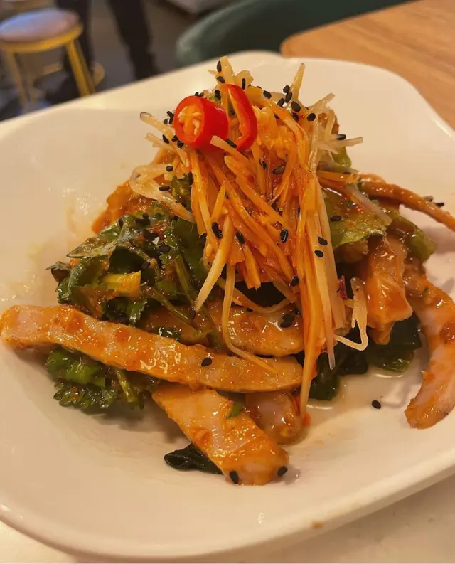 海帶牛蒡白切肉