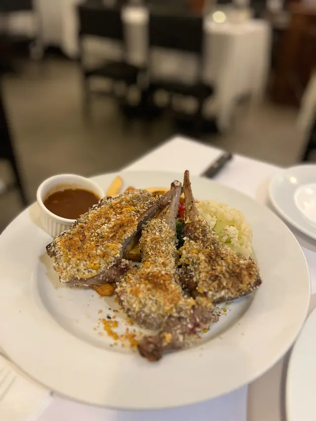 香草寶雲酥燒羊架