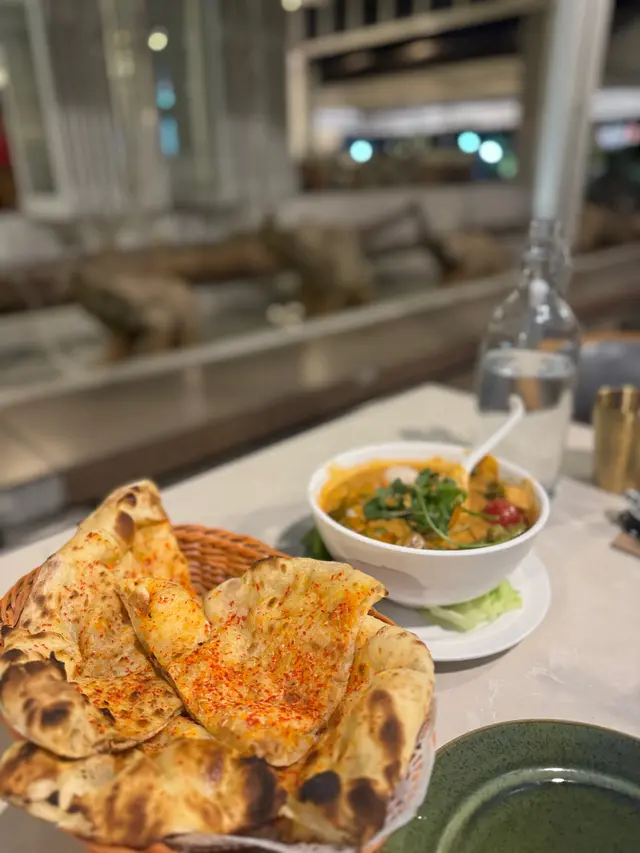 果仁雜果印度薄餅