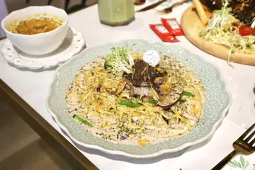 黑松露野菌忌廉意粉
