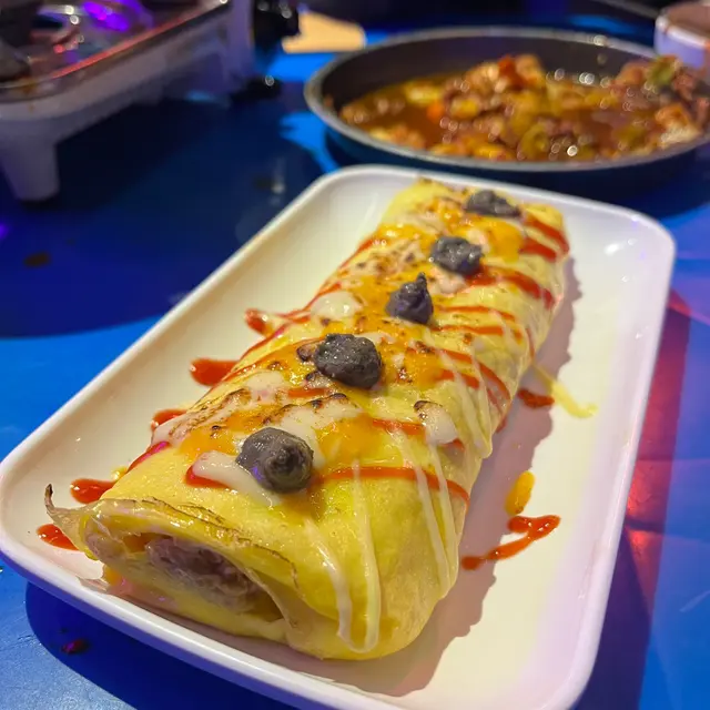 芝士蟹膏蟹肉蛋卷