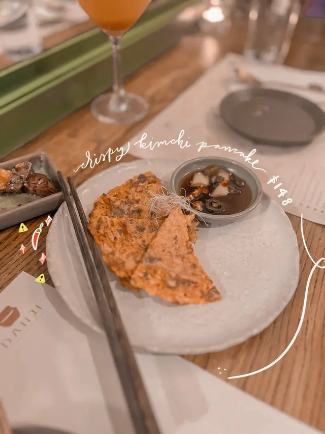 Crispy Kimchi Pancake