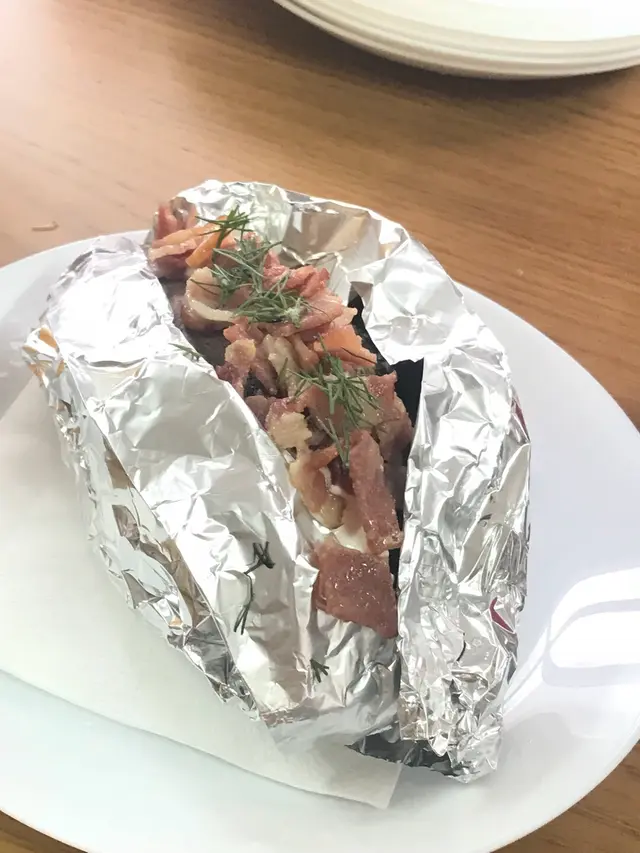 煙肉酸忌廉焗薯