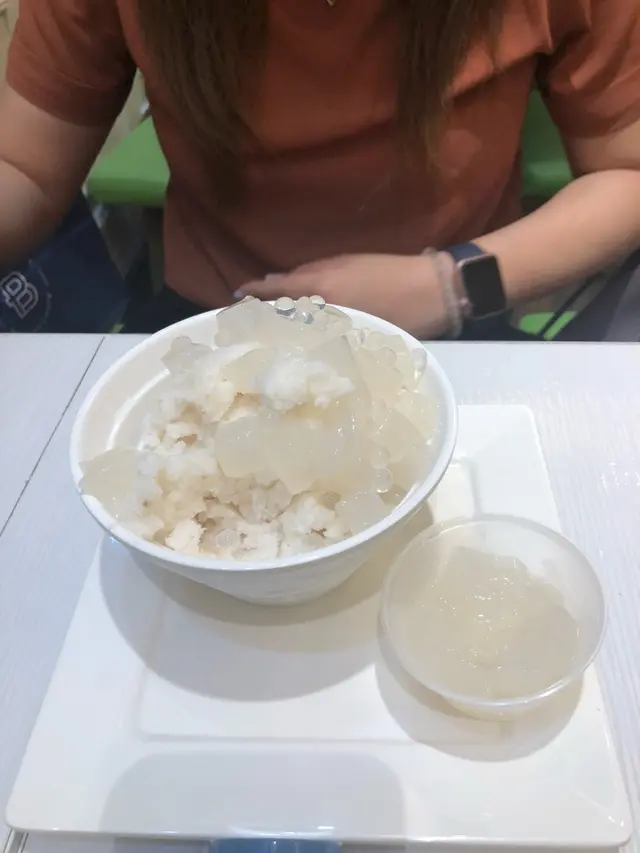 龍眼椰果冰