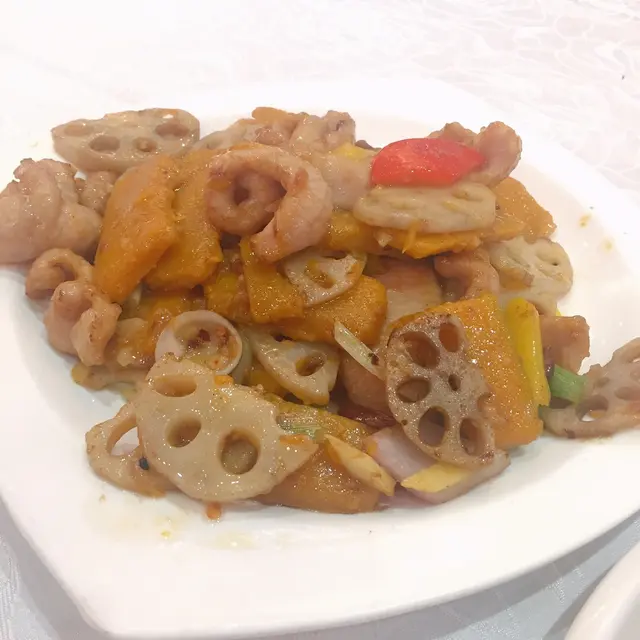 滋味醬蓮藕金瓜豚肉