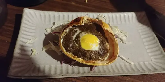  蟹膏好食就無需多講，加埋蛋黃喺裏面就令到蟹膏嘅層次再昇華