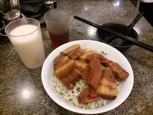 回鍋肉菜飯套餐