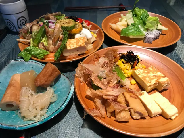 Japanese Appetisers, Salads and Oden Buffet
