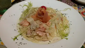 三文鱼天使面