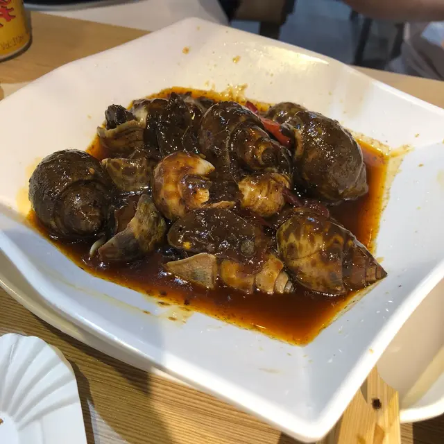 花螺肥美,  汁入味, 係個賣相可以改善下