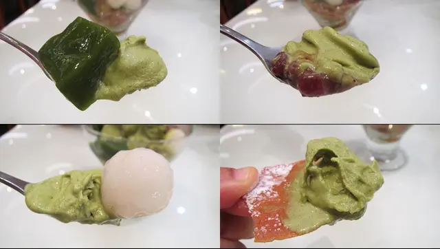 伴上不同的配料,各有特色