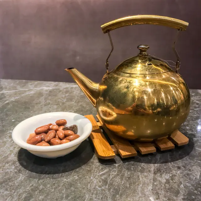 糖漬栗子及憫煮過既花生