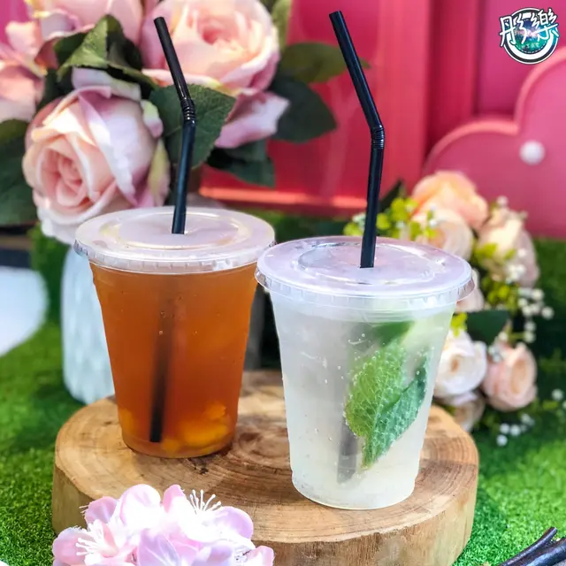 水蜜桃粒粒甜果茶/招牌莫希托式薄荷特飲