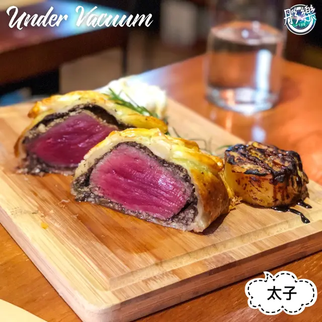 威靈頓牛柳(10安士)（期間限定＄188)＋芝士奶油法式焗薯