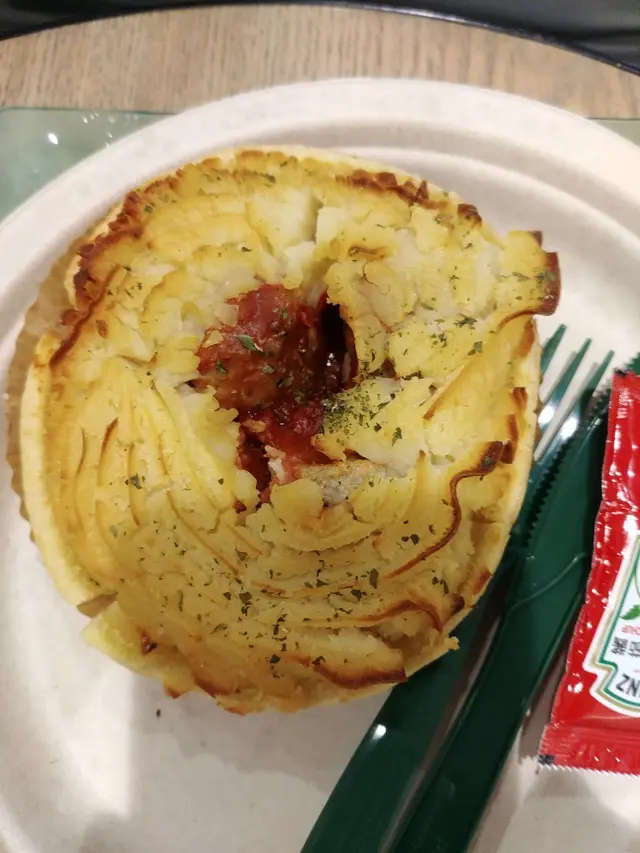 薯蓉肉丸批