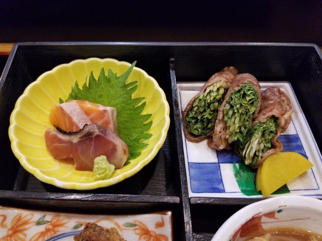 刺身及牛肉葱卷 香港尖沙咀的大阪日本料理 Openrice 香港開飯喇