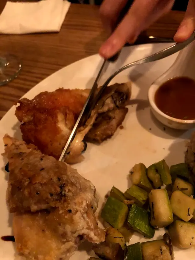 雞卷釀黑松露菌汁意大利飯