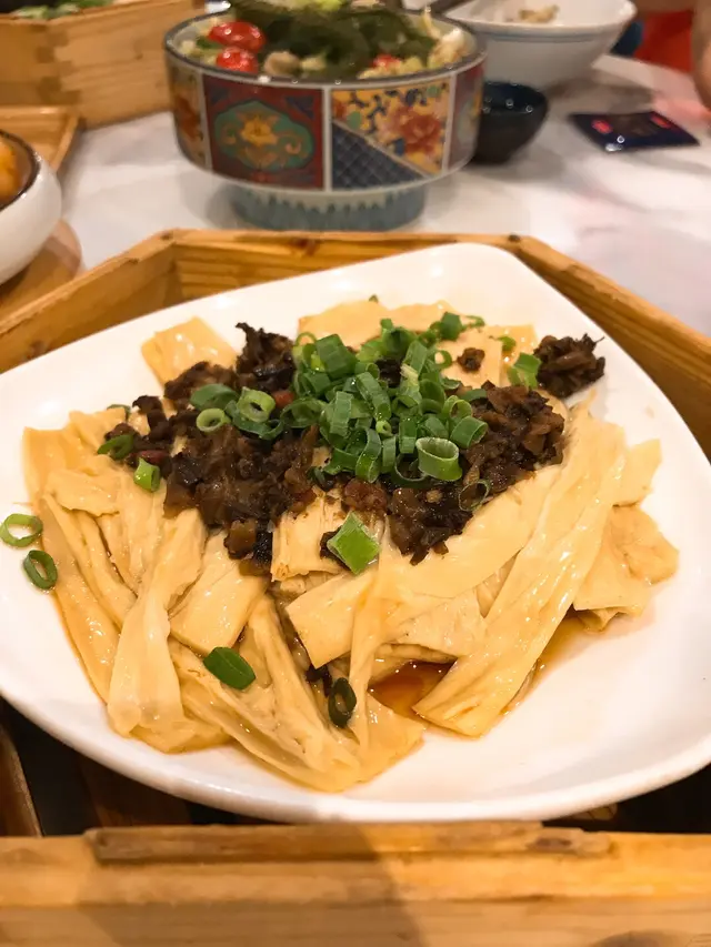 自製菌皇醬蒸鮮腐皮