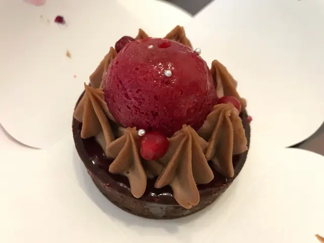 曼越莓朱古力撻🍫