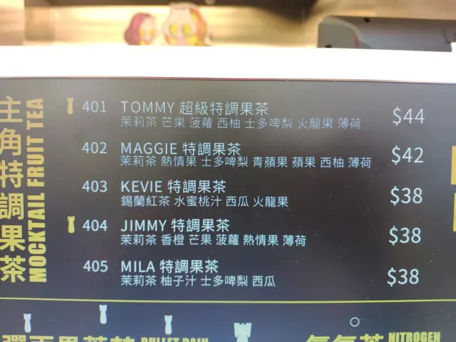 主角特調果茶