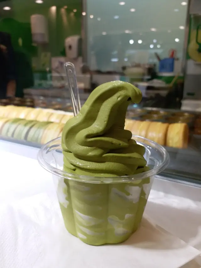 宇治抹茶軟雪糕