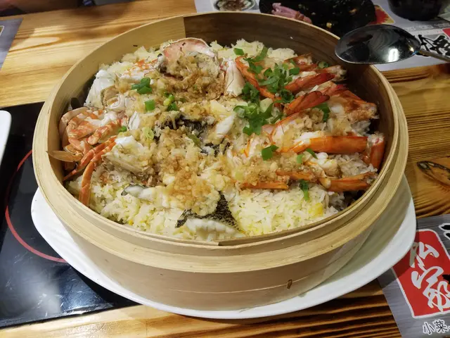 籠仔荷葉海龍皇蒸飯
