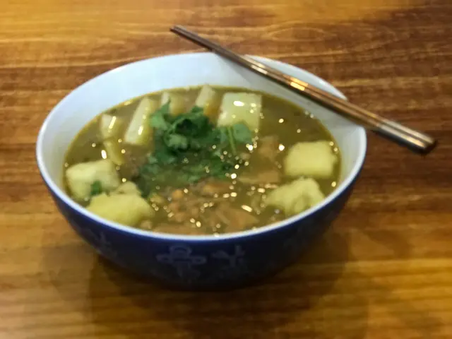 緬甸Mohinga鮮魚濃湯米線