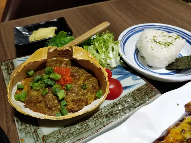 蟹肉味噌甲羅燒