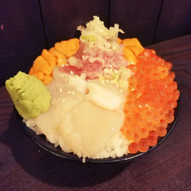 四重爆丼