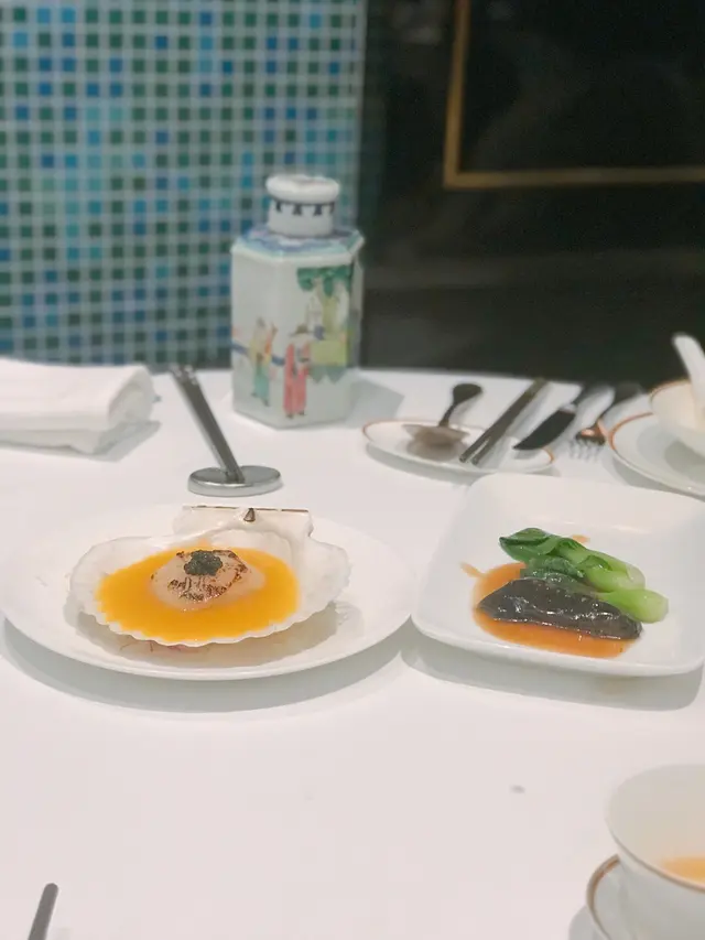 黑魚子帶子刺身 