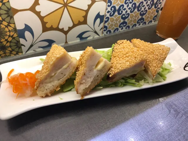 法式芝心蝦多士