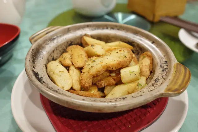 香草焗淮山猴頭菇