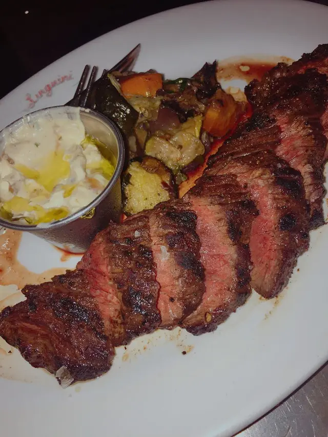 Dry Rubbed Hanger Steak
