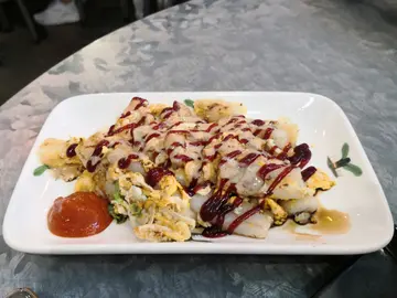 懷舊蛋花炒腸粉