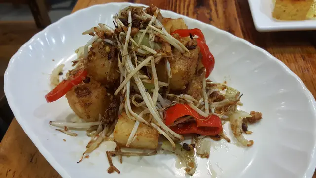 炒得外脆內軟,好惹味,必食推介~