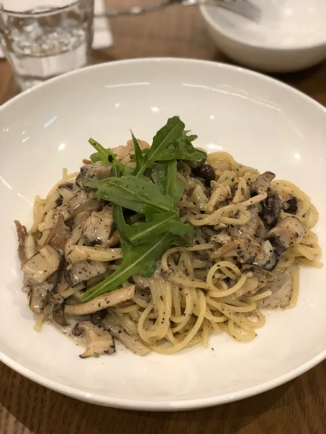 黑松露蘑菇意粉