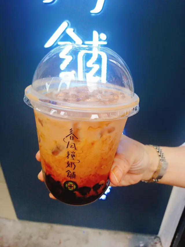 黑糖青蛙撞奶