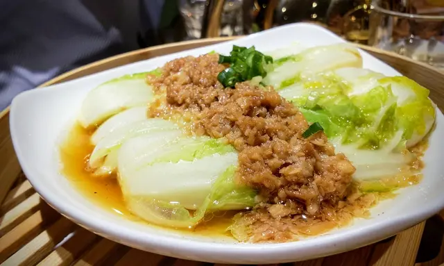 金銀蒜蒸娃娃菜