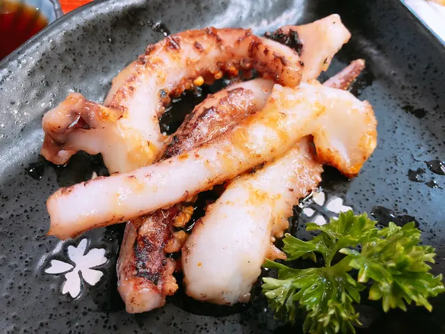 明太子燒魷魚鬚