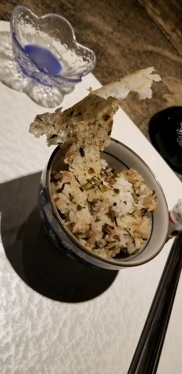 鐵板炒飯+紙米餅