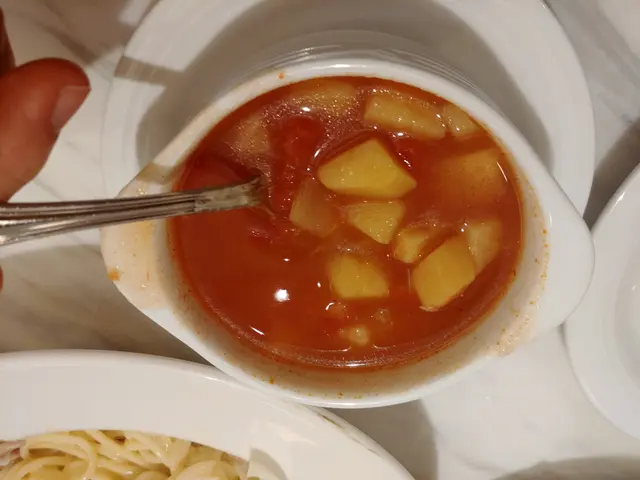 好淡的羅宋湯,水水的